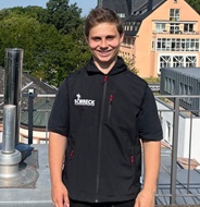 Auszubildender Valentin Förser